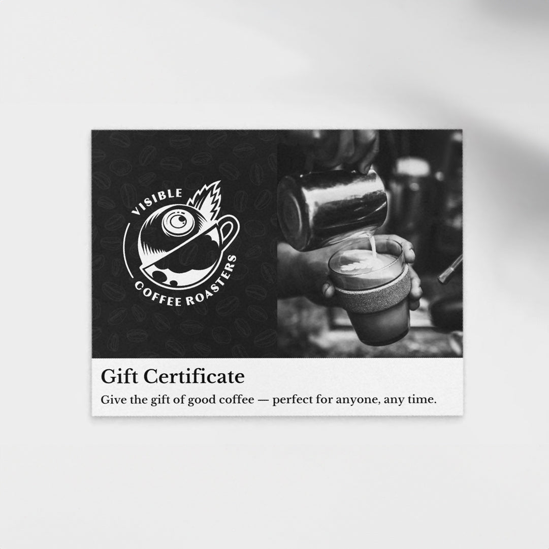 Visible Coffee Roasters Gift Card